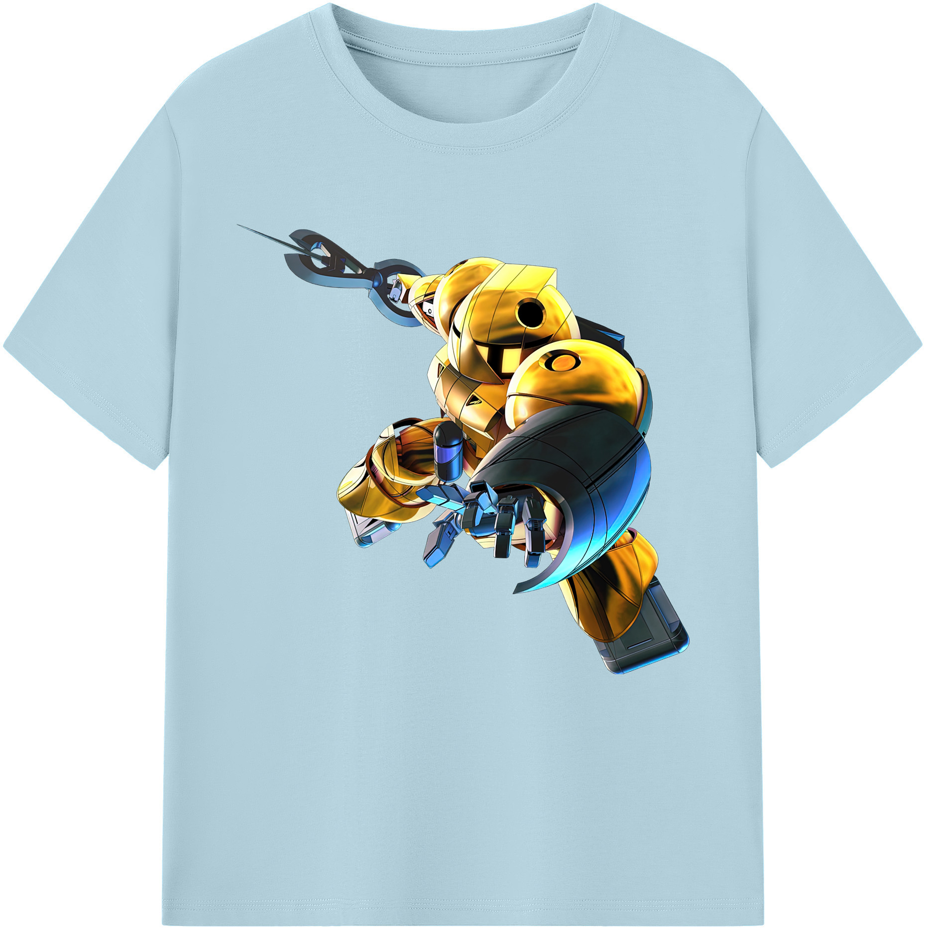 （画像用） 機動戦士ガンダム Mobile Suit Gundam 綿100％半袖Tシャツ（フロントプリント）